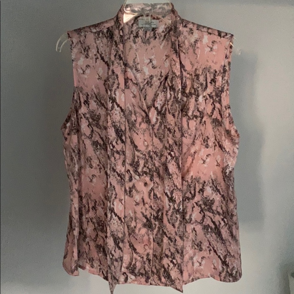 Sleeveless Dress Shirt